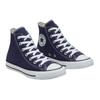 Converse Chuck Taylor All Star Hi Blue Trendy Fashionable Comfortable High-top Canvas Shoes for Both Men and Women In Blue