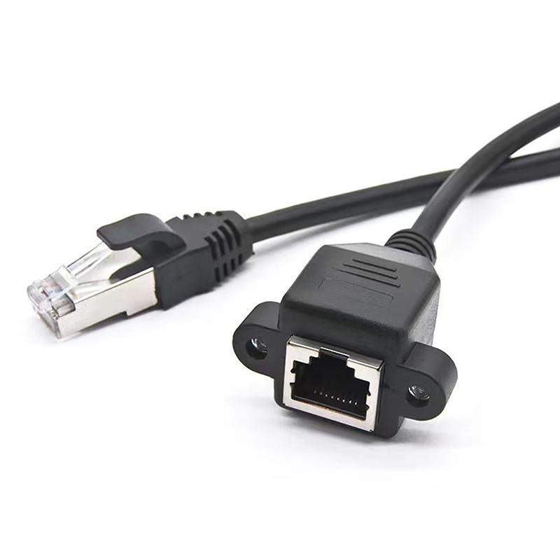 Cate5 Ethernet Cable Rj45 Up Down Left Right Angle Network Cable Patch Short Cord 0.3/0.5/0.6/1M