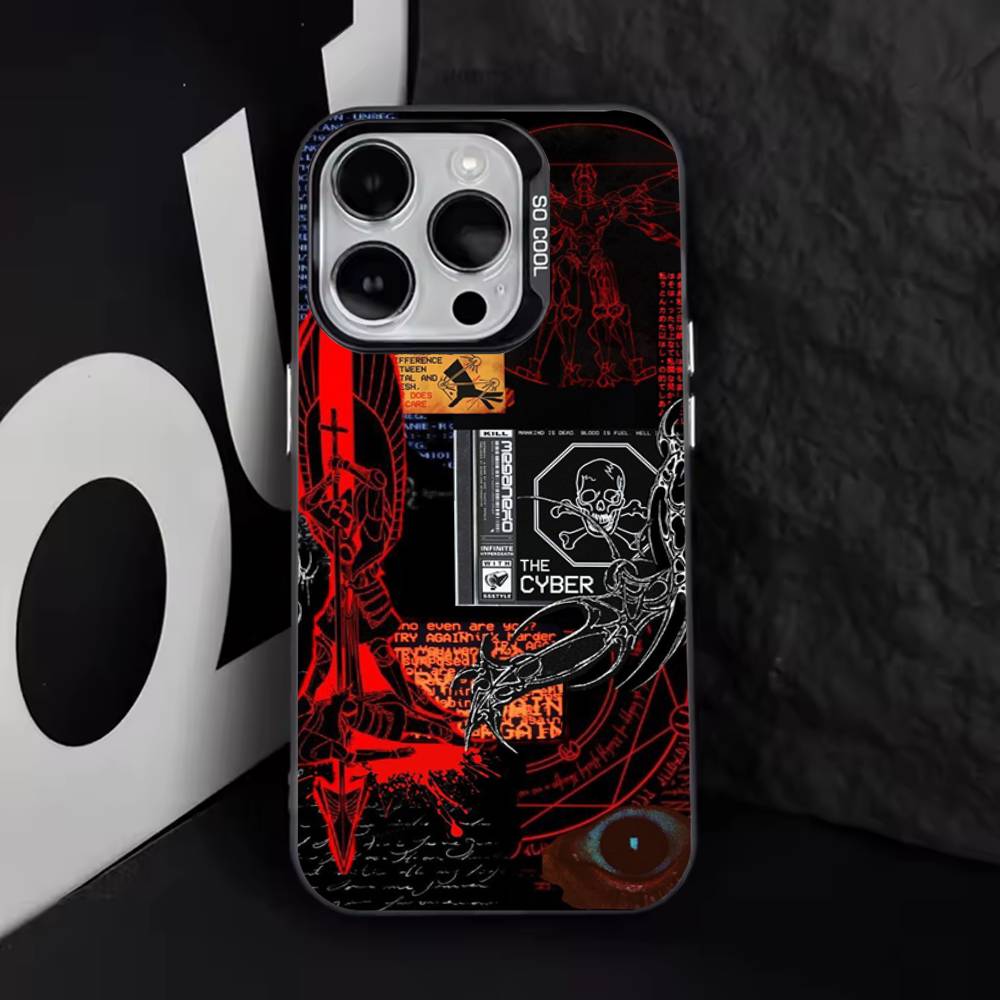 U-Ultrakill Cool For iPhone 11,12,13,14,15,16,17,Pro,Max,Plus,E,Air,Mini Phone Case IMD Matte Black