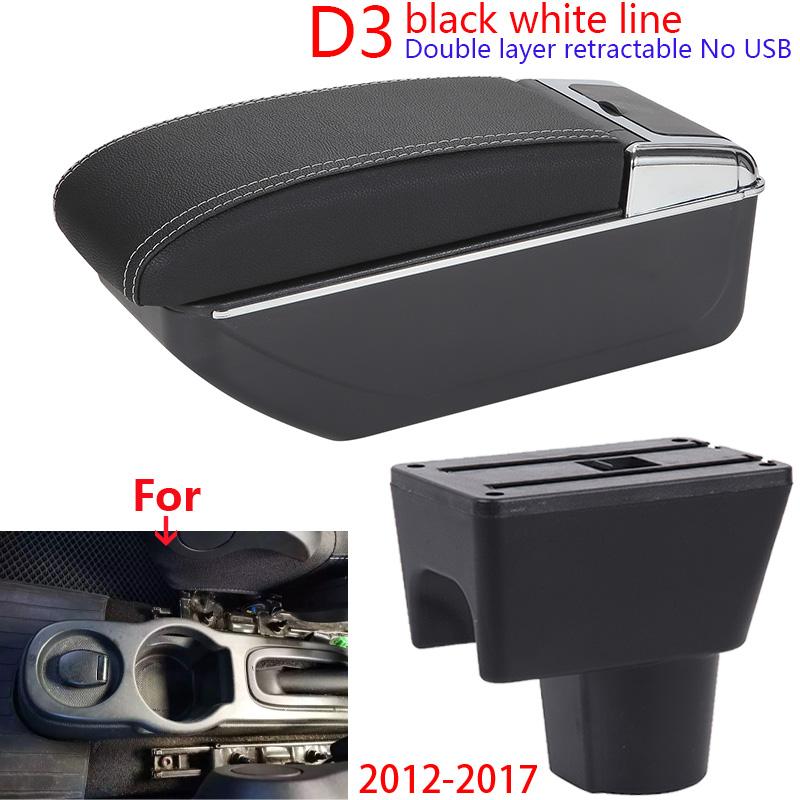 For Renault Duster Armrest For Nissan Terrano 3 Renault Duster Oroc 2012-2018 Car Armrest Box Storage Box Parts Car Accessories