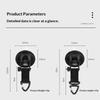 4 Pcs Car Tent Suction Cups Outdoor Camping Rope Powerful Suction Cup Buckle Side Tarps Tent Suckers Anchor Securing Hook