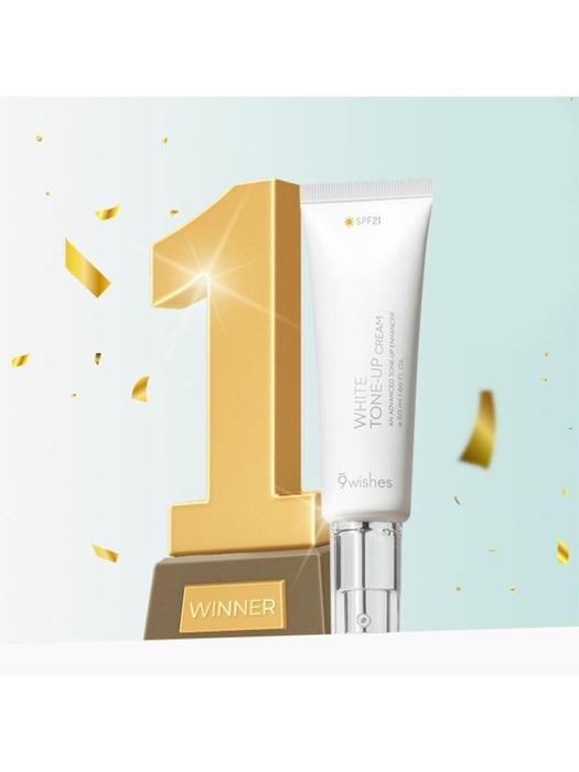 9WISHES Crème Vegan Tonifiante Blanche 50ml