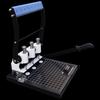 qy-a manual 3-hole punch, adjustable 83-108mm