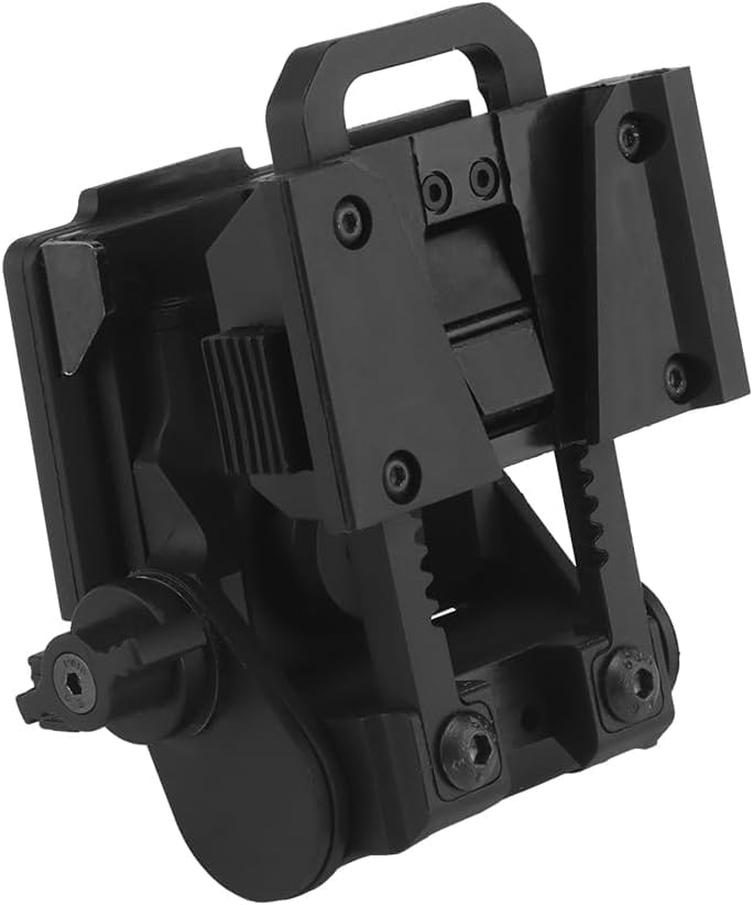 L4G24 Resin Night Vision Mount, NVG Mount, Lightweight Airsoft Helmet Accessory (Black Resin)