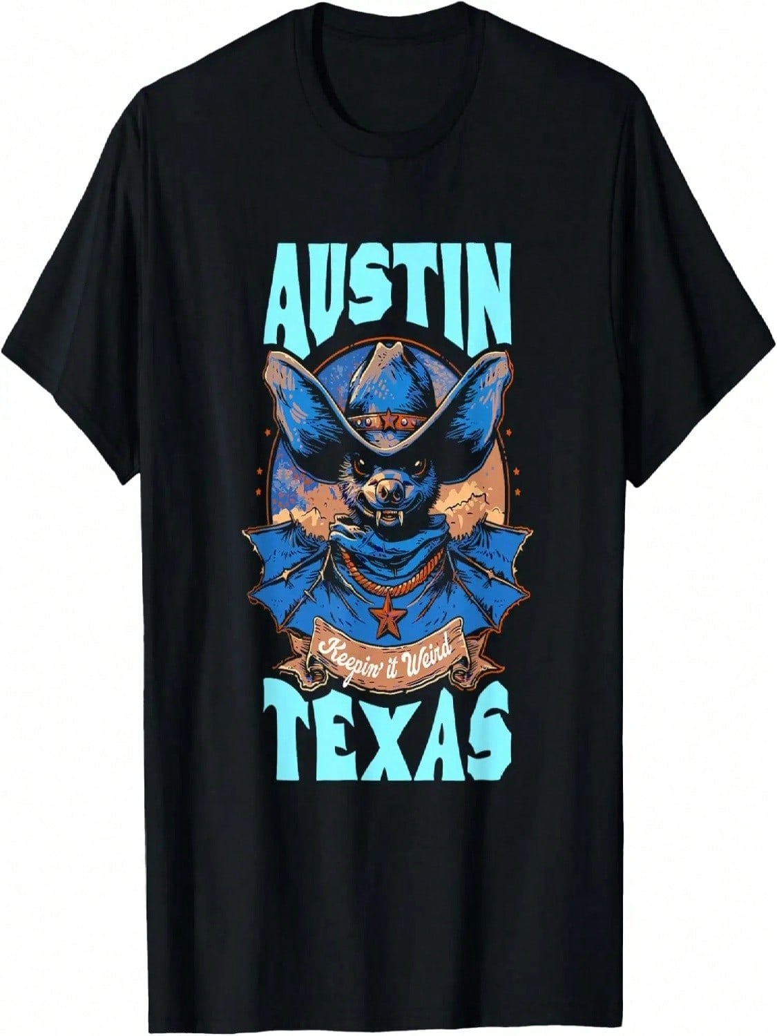 Texas Pride - Keep It Weird Austin - Austin Bats T-Shirt S разноцветный