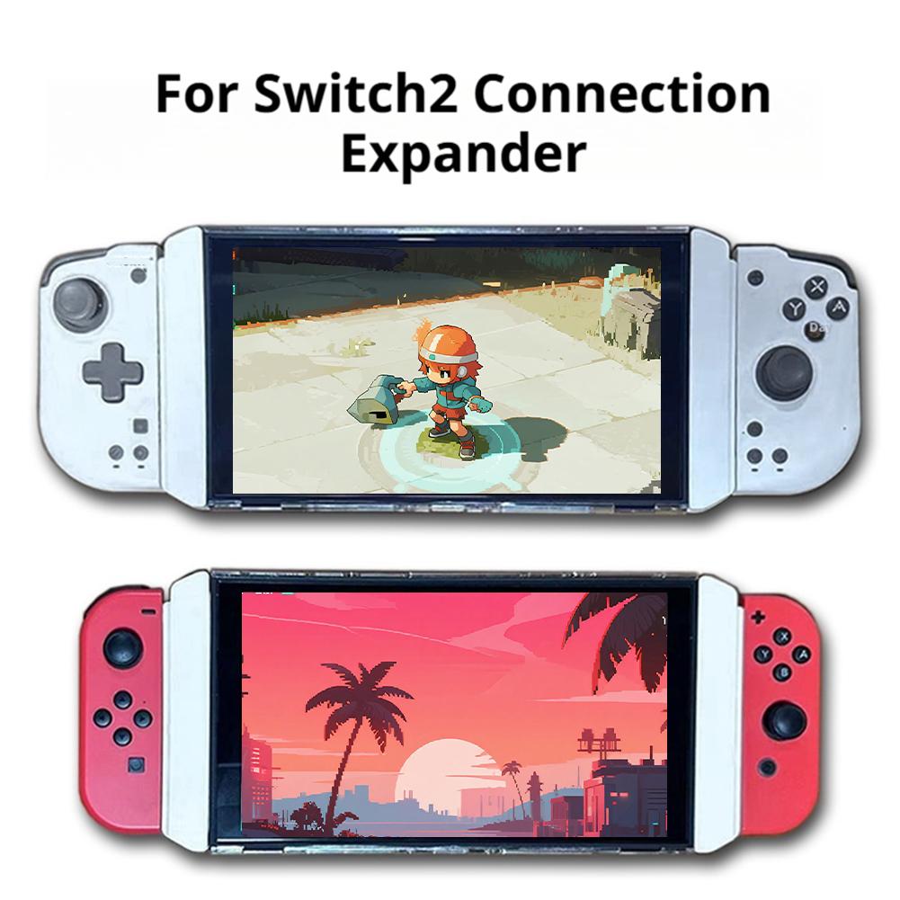 Magnetic Slide Rail For SWITCH 2 Converter Rail Support NS Joycon To Switch To Switch2 Host Connection Extender Converter