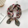 58 Cotton Linen Silk Scarf - Versatile Korean Fashion Neck and Head Bandana for Women