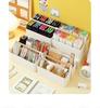 Large Capacity Stackable Desk Pen Holder for Paints, Markers, Brushes, and Stationery Supplies