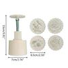 Elegant Flower Pattern Dessert Maker Molds Holiday Pastries Tool Cookie Dessert Cutter Hand Pressure Dessert Molds