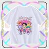 Saja Boys T Shirt Kids Hip Hop Anime Aesthetic Trendy T-shirt Retro Harajuku Colorful Digital Vintage