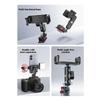 MA56 4-in-1 Phone Clamp Mount 360° Rotation Mount for Livestreaming Vlog Shots Photography Light Tripod