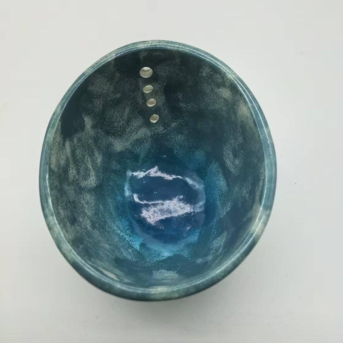 

Дизайн для легкого очищення Інструмент для очищення трав Керамічний стрипер для трав синій