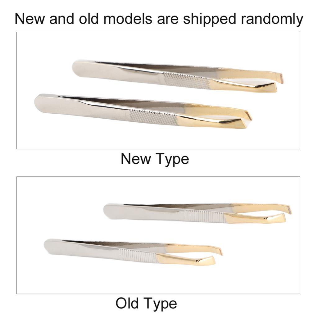 2 Stück Augenbrauenpinzetten Damen Präzisionspinzetten Tägliche Schönheitswerkzeuge für eingewachsene Haare Augenbrauen Gesichtshaare