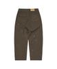 Kkotte Tiny Blossom Barrel Leg Pants (Brown)