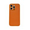 Models Are Suitable 16pm Lychee Pattern Phone Case 14 Leather Simple 15 Fine Hole Iphone17pro Full