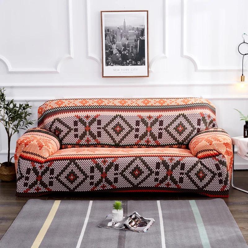 Baroque style sofa covers stretch for living room spandex slipcovers couch cover single double three four seat sectional sofa