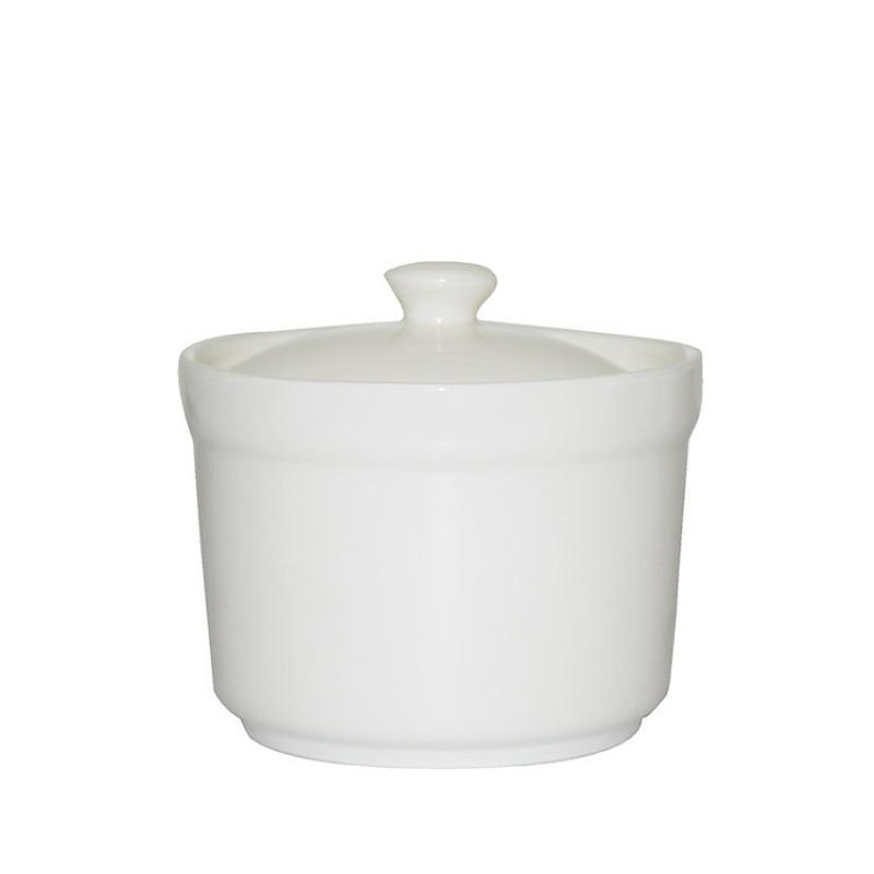 Ceramic Stew Cup, Simple Restaurant, Household Water-Proof Stew Soup Cup, Baby Dessert, Complementary Food, Porridge, Bird'S Nest Stew Cup, Small Stew