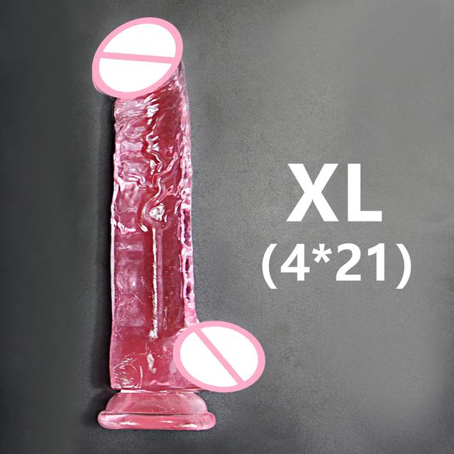 Nowe realistyczne Dildo erotyczne galaretki Dildo z super mocną przyssawką zabawki erotyczne dla kobiet mężczyzn sztuczny Penis g-spot symulacja