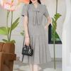 ZANZEA Women V-Neck Summer Casual Short Sleeve Dress