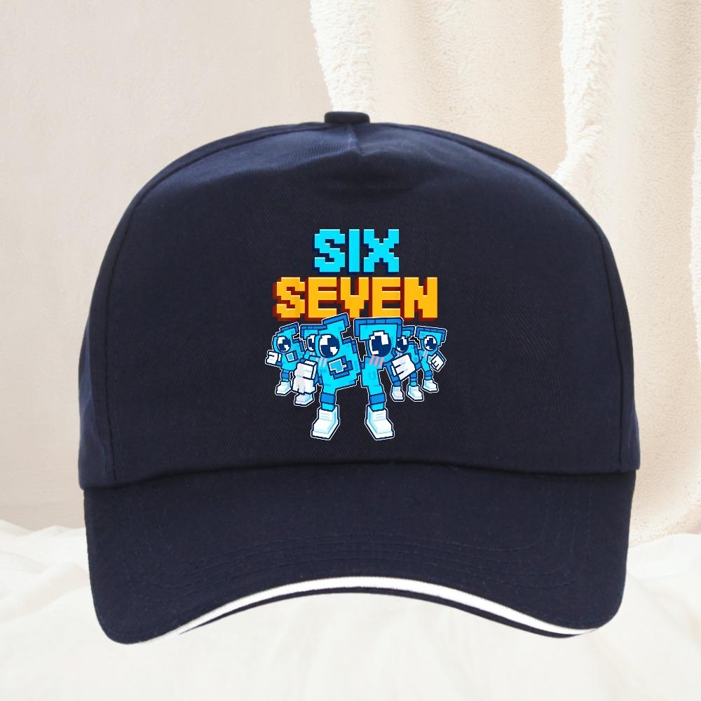 Meme  Six Seven   Italian Brainrot Baseball Cap Unisex Trucker Hat Spring Casual Outdoor Gym Sun Visor Snapback Cap