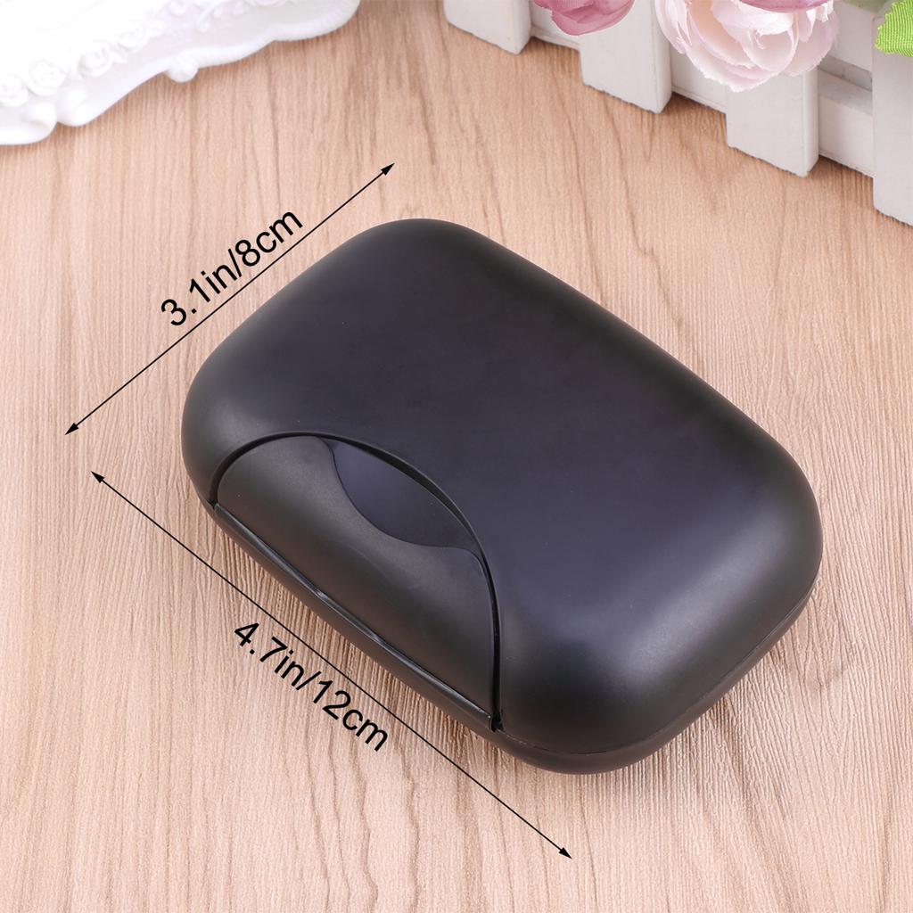 Portable Soap Dish Box Container with Lock for Travel Camping Leak Proof Holder Case Compact PP Plastic soap box soap