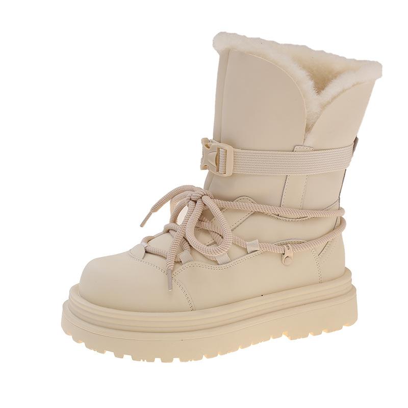 

Женские зимние теплые сноубутсы больших размеров, с мягкой подкладкой, водонепроницаемые ботильоны, противоскользящие, для активного отдыха, пешего туризма, альпинизма, спортивные хлопковые ботинки 40