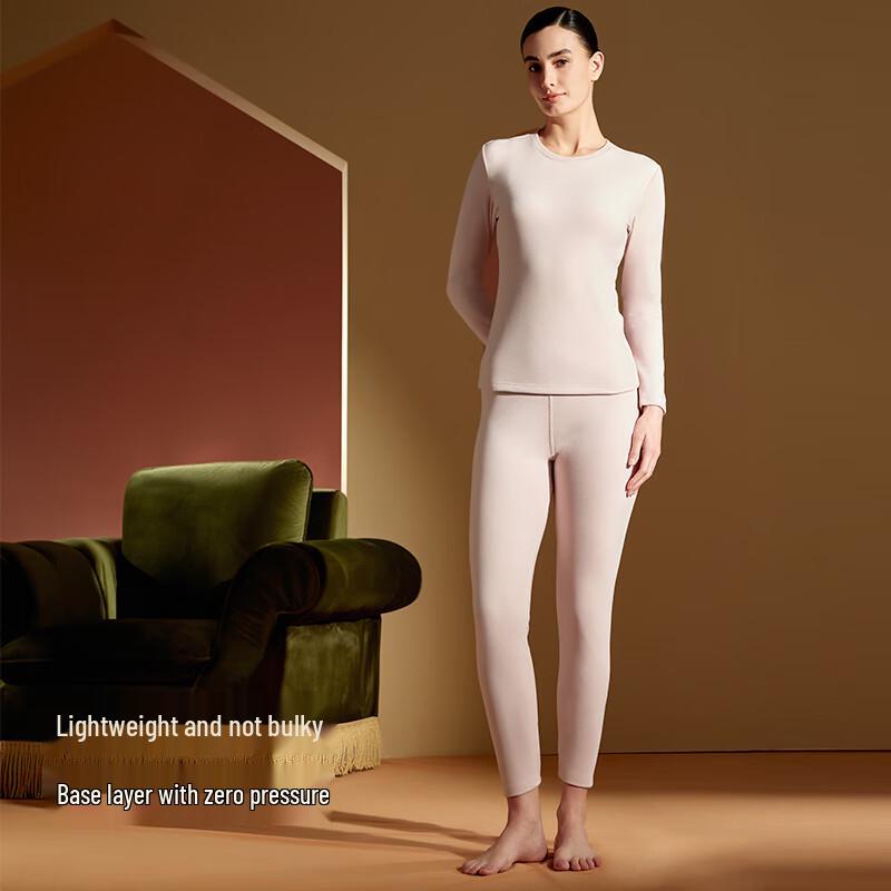 Yiershuang Premium 100% Cotton Women's Thermal Underwear Set