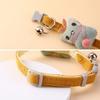 1PC Pet Collar Cute Cartoon Tree Man Bell Collar Cat Necklace