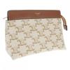 CELINE  10C762DJP.01TA Pouch White Polyurethane/leather Women