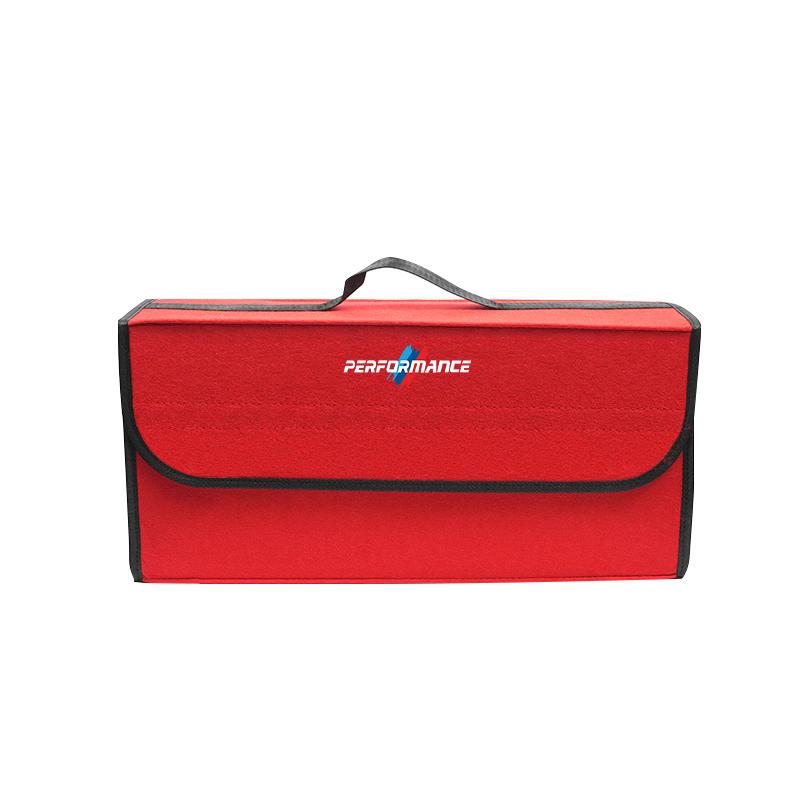 For BMW X1 X3 X4 X5 E46 E90 F20 E60 E39 F10 M1 M2 M3 M5 Sticker Car Trunk Storage Box Large Capacity Felt Tools Bag Accessories HU0