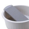 Laundry Basin Laundry Hand Washing Board for Clothes Convenient and Compact,