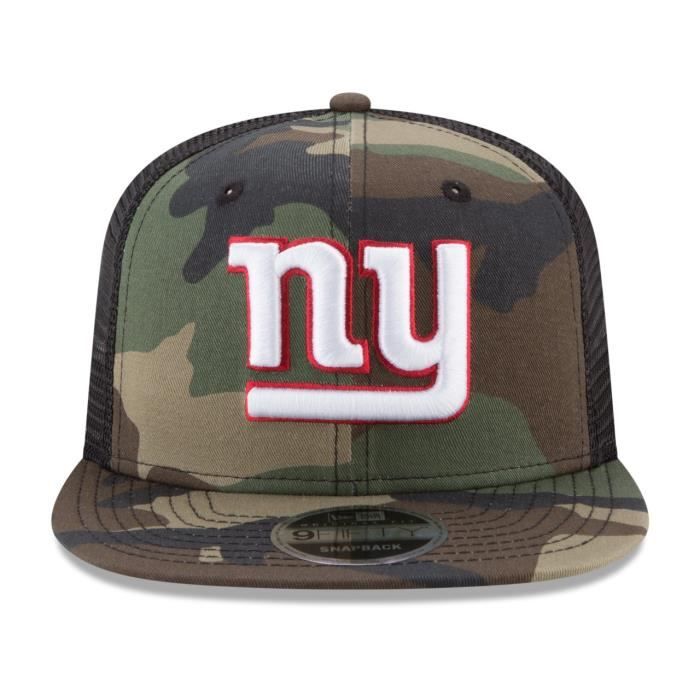 Casquette 9FIFTY - New Era - New York Giants - wood camo - Taille unique - Trucker Mesh