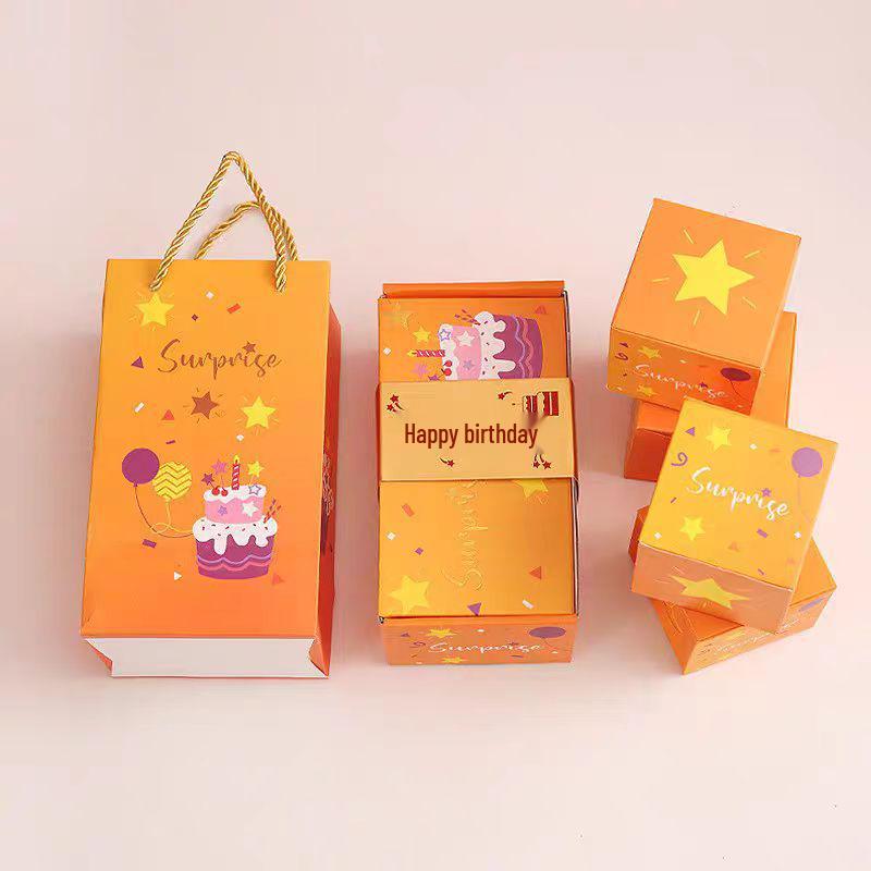 Douyin Style Pop-up Red Envelope Gift Box for Birthday, Qixi Festival, or Valentine's Day Celebrations
