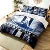 Dallas Cowboys 3pc Duvet Cover Set Simple Modern Bedding Set Wrinkle Resistant Soft Fabric All Season Use a perfect gift