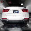 BMW X6 F16 Carbon Fiber Rear Bumper Diffuser 3D Style Lip Kit