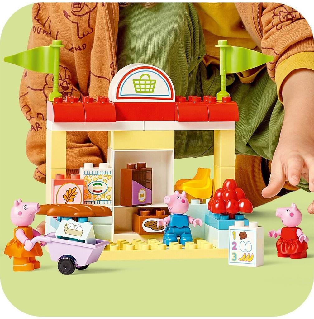 LEGO Duplo Constructor – Peppa's Supermarket Set (10434)