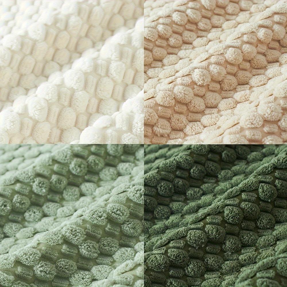 4PCS Solid Color Corn Kernel Throw Pillow Cover Grainy Texture Pillowcase Farmhouse