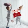 Throw Pillow Cover Christmas Elements Printing Pillowcase Decoration Polyester Washable Sofa Pillowslip