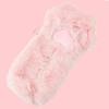 1 Pz Astuccio di Peluche Kawaii con Zampa di Gatto Peloso Carino Stile INS Autunno/Inverno Cancelleria per Studenti Borsa per Penne Forniture Scolastiche per Ragazze Ritorno a Scuola