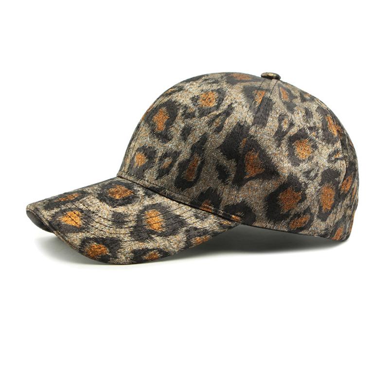 Spring Leopard Print Baseball Cap Women's Outdoor Sun Hat