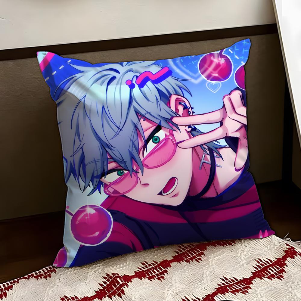 Alien Anime SStage Cushion Cover Reversible Soft Durable Pillow Cover Home  Car MultiScene Use for Daily Comfort