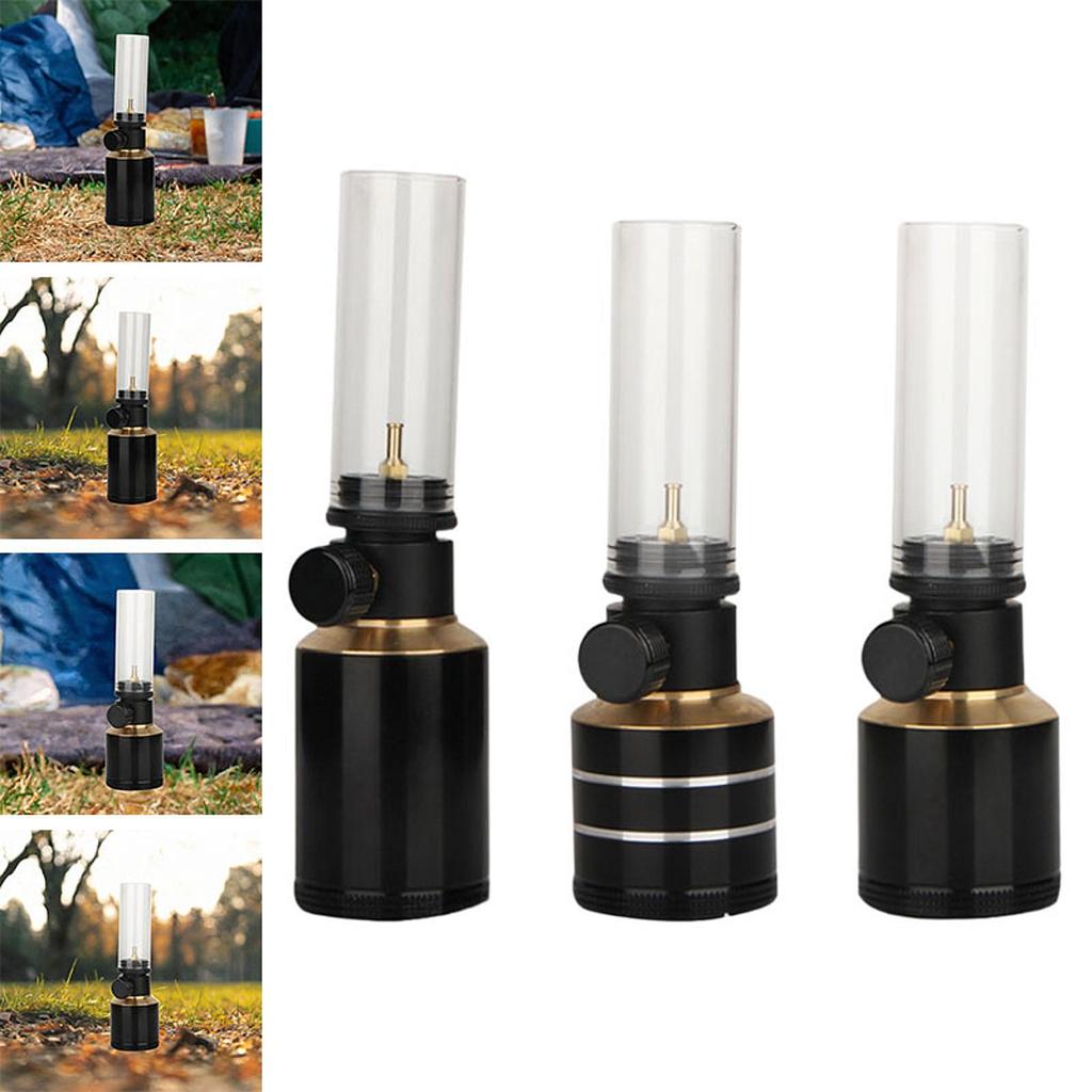 Camping Gas Lamp Lightweight Candlelight Gas Lamp for Fishing Camping Garden