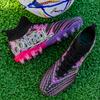 Football Boots Professional Society Soccer Cleats AG/FG Soccer Shoes Non-slip Grass Training Sneaker Teenagers Sports Footwear