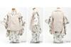 Kimono 3 Years Old Sale Cloth Set Modern Floral Pattern Hair Ornament Cloth Kimono Undergarment Zori Drawstring Tabi Socks Kids Lace X Beige 03