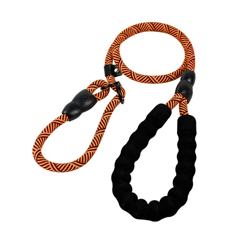 Dog Chain Pet Leash Explosion-proof Integrated P Rope P Chain Outdoor Leash Walking Medium and Large Dog