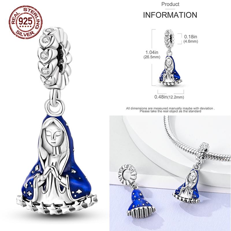 Charms Plata De Ley 925 copper Original Devil's Eye Perfume Bottle Bow Silicone Spacer Beads Women Bracelet DIY Zircon Pendants