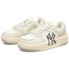MLB Chunky Liner 24SS New York Yankees Slip Resistant Cushioning And Breathable Low top Skateboard Shoes Unisex Ivory Sneakers 3ASXCLB3N-50CRS