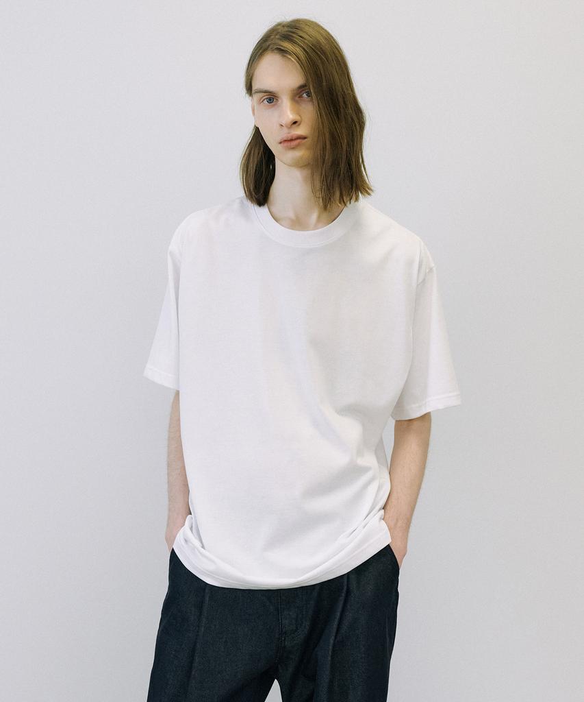 ENDOOR Supima Premium 1/2 T-Shirt (White)