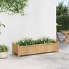 VidaXL Planter 100x30x25 Cm Bamboo, Raised Bed, Flower Pot, Flower Pot, Flower Box, Garden Pot, Stand of 366461