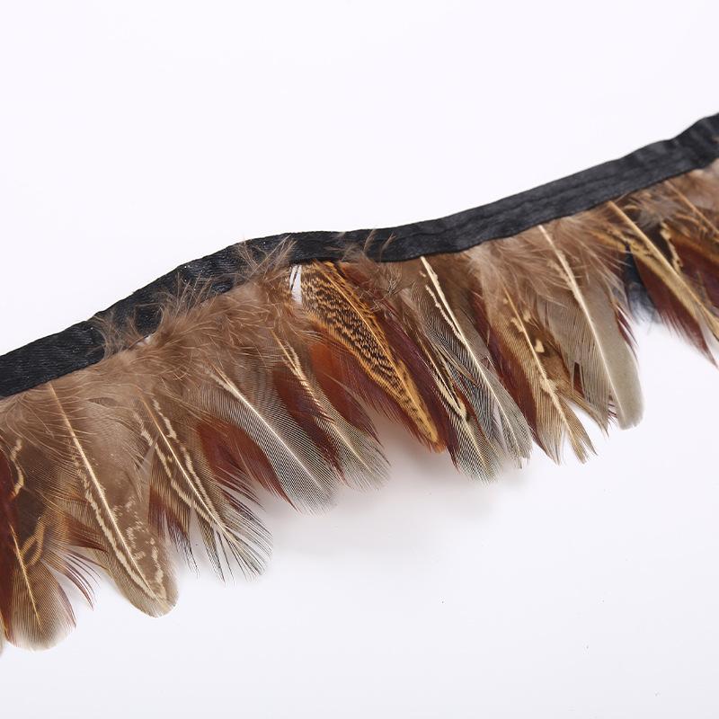 All Kinds Of Feather Cloth Strips Diy Handmade Feather Jewelry Accessories Handicrafts Decorative Clothing Accessories